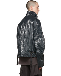 Blouson aviateur en nylon noir A. A. Spectrum