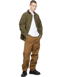 Blouson aviateur en nylon olive Barbour