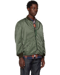 Blouson aviateur en nylon olive Rocky Mountain Featherbed