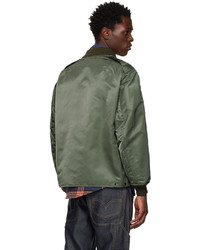 Blouson aviateur en nylon olive Rocky Mountain Featherbed