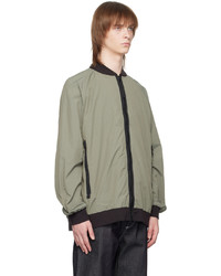 Blouson aviateur en nylon olive Canada Goose