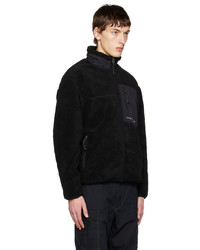 Blouson aviateur en polaire noir thisisneverthat