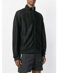 Blouson aviateur en tulle noir Cottweiler