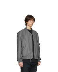 Blouson aviateur gris foncé John Elliott