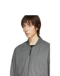 Blouson aviateur gris foncé John Elliott