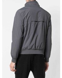 Blouson aviateur gris foncé K-Way