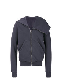 Blouson aviateur gris foncé Rick Owens DRKSHDW