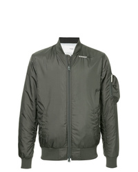 Blouson aviateur gris foncé Yoshiokubo