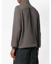 Blouson aviateur gris foncé Rick Owens DRKSHDW