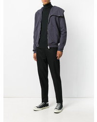 Blouson aviateur gris foncé Rick Owens DRKSHDW