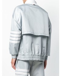 Blouson aviateur gris Thom Browne