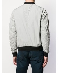 Blouson aviateur gris Belstaff