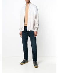 Blouson aviateur gris Eleventy