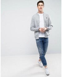 Blouson aviateur gris Jack and Jones