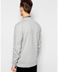 Blouson aviateur gris Asos