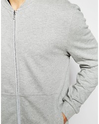 Blouson aviateur gris Asos