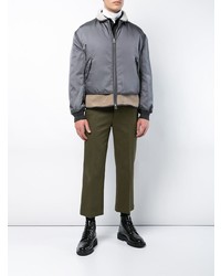 Blouson aviateur gris Oamc