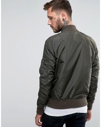 Blouson aviateur gris Alpha Industries