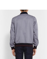 Blouson aviateur gris Paul Smith