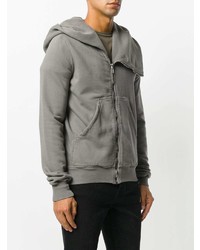 Blouson aviateur gris Rick Owens DRKSHDW