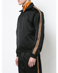 Blouson aviateur imprimé noir Cmmn Swdn