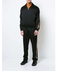 Blouson aviateur imprimé noir Cmmn Swdn