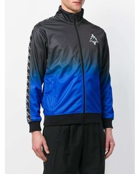 Blouson aviateur imprimé noir Marcelo Burlon County of Milan