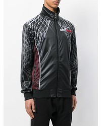 Blouson aviateur imprimé noir Plein Sport