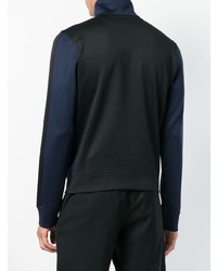 Blouson aviateur imprimé noir Valentino