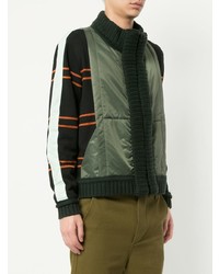 Blouson aviateur imprimé vert foncé Craig Green