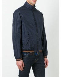 Blouson aviateur léger bleu marine Moncler