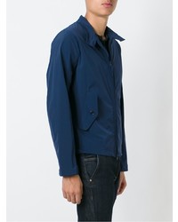 Blouson aviateur léger bleu marine Aspesi