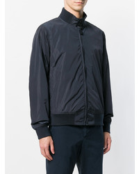 Blouson aviateur léger bleu marine Aspesi