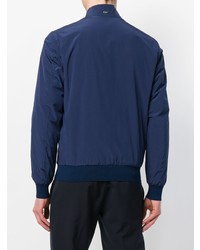 Blouson aviateur léger bleu marine Herno