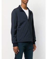 Blouson aviateur léger bleu marine Z Zegna