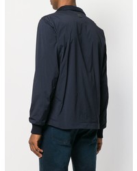 Blouson aviateur léger bleu marine Z Zegna