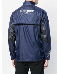 Blouson aviateur léger bleu marine Plein Sport