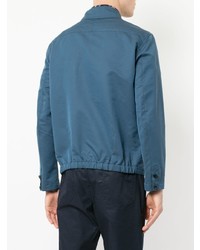 Blouson aviateur léger bleu Cerruti 1881