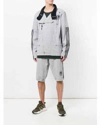 Blouson aviateur léger gris adidas