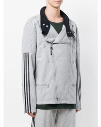 Blouson aviateur léger gris adidas