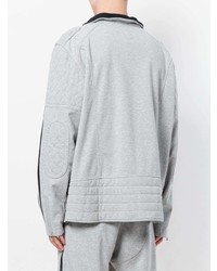 Blouson aviateur léger gris adidas