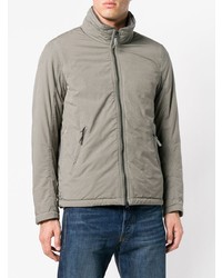 Blouson aviateur léger gris Aspesi