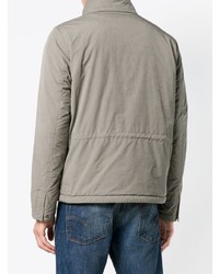 Blouson aviateur léger gris Aspesi