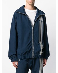 Blouson aviateur léger imprimé bleu marine RtA