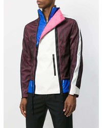 Blouson aviateur léger multicolore Valentino