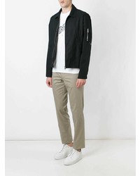 Blouson aviateur léger noir Kenzo