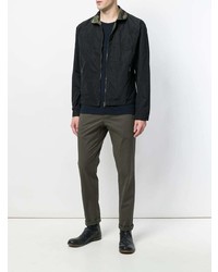 Blouson aviateur léger noir Tomas Maier