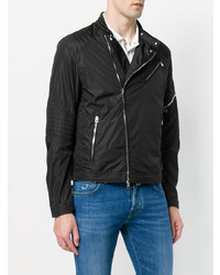 Blouson aviateur léger noir Moncler