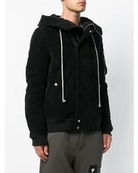 Blouson aviateur léger noir Rick Owens DRKSHDW