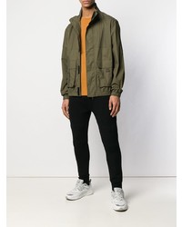 Blouson aviateur léger olive Woolrich